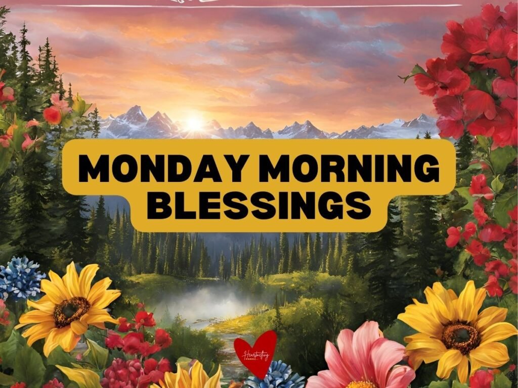 Monday morning blessings