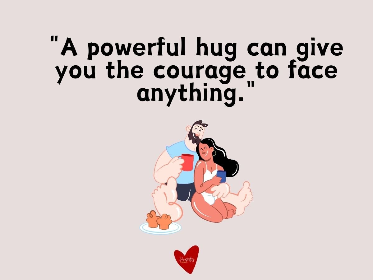 quotes of hugs