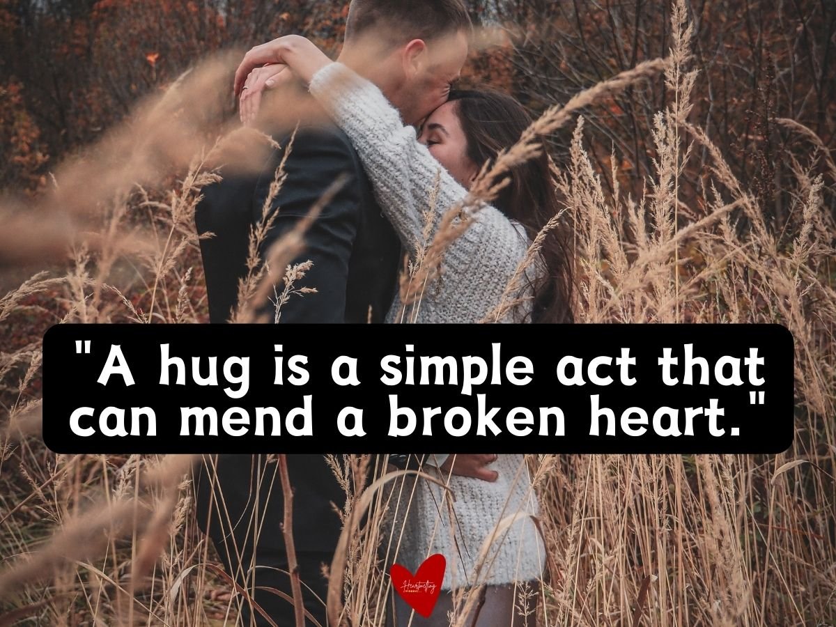 quotes hugging