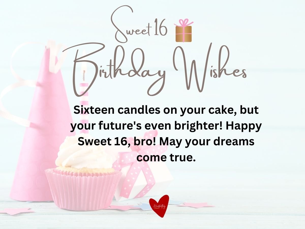 Happy sweet 16th birthday Wishes