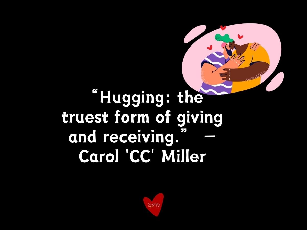 quotes about a hug