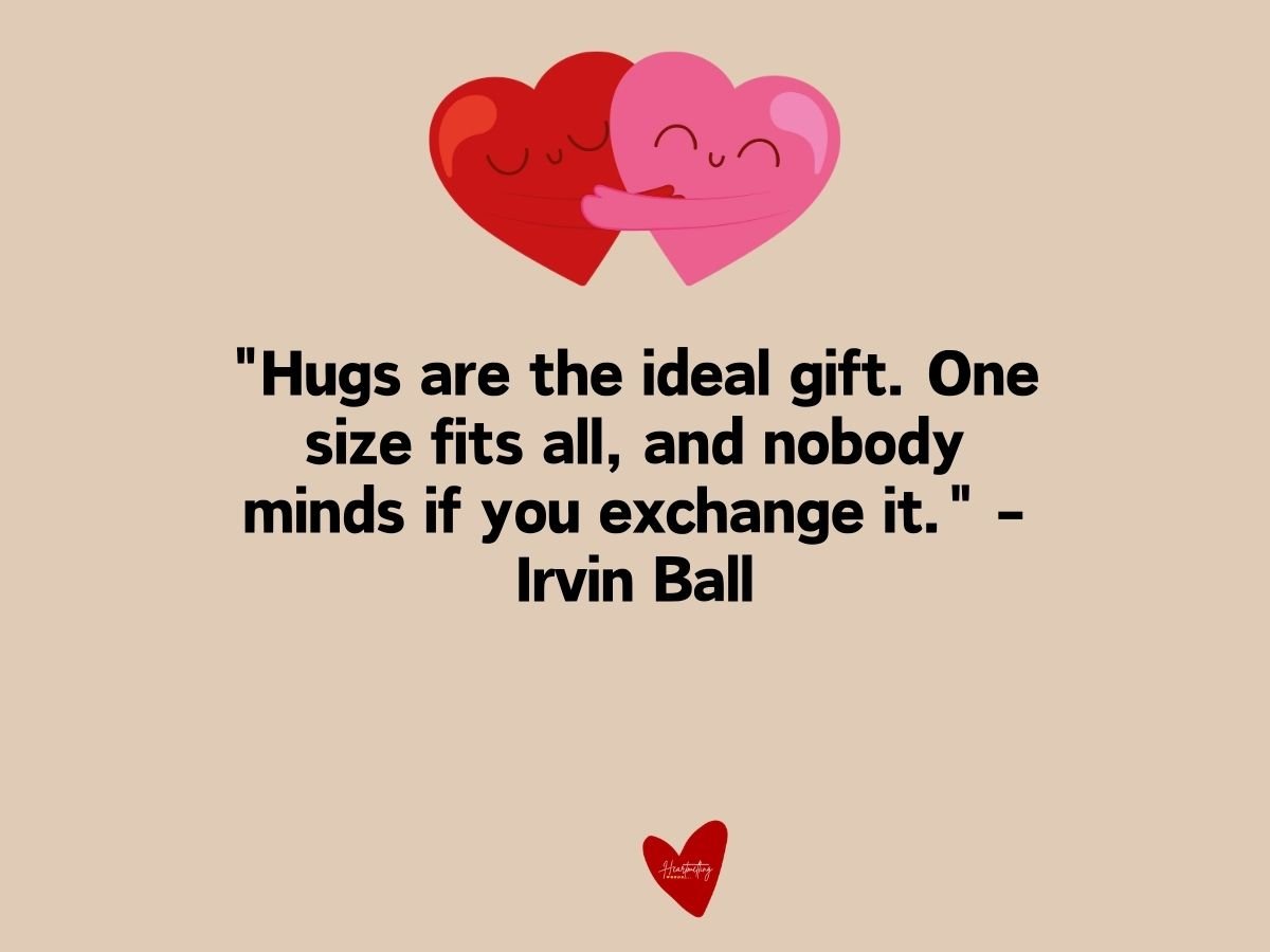 quotes of hugs