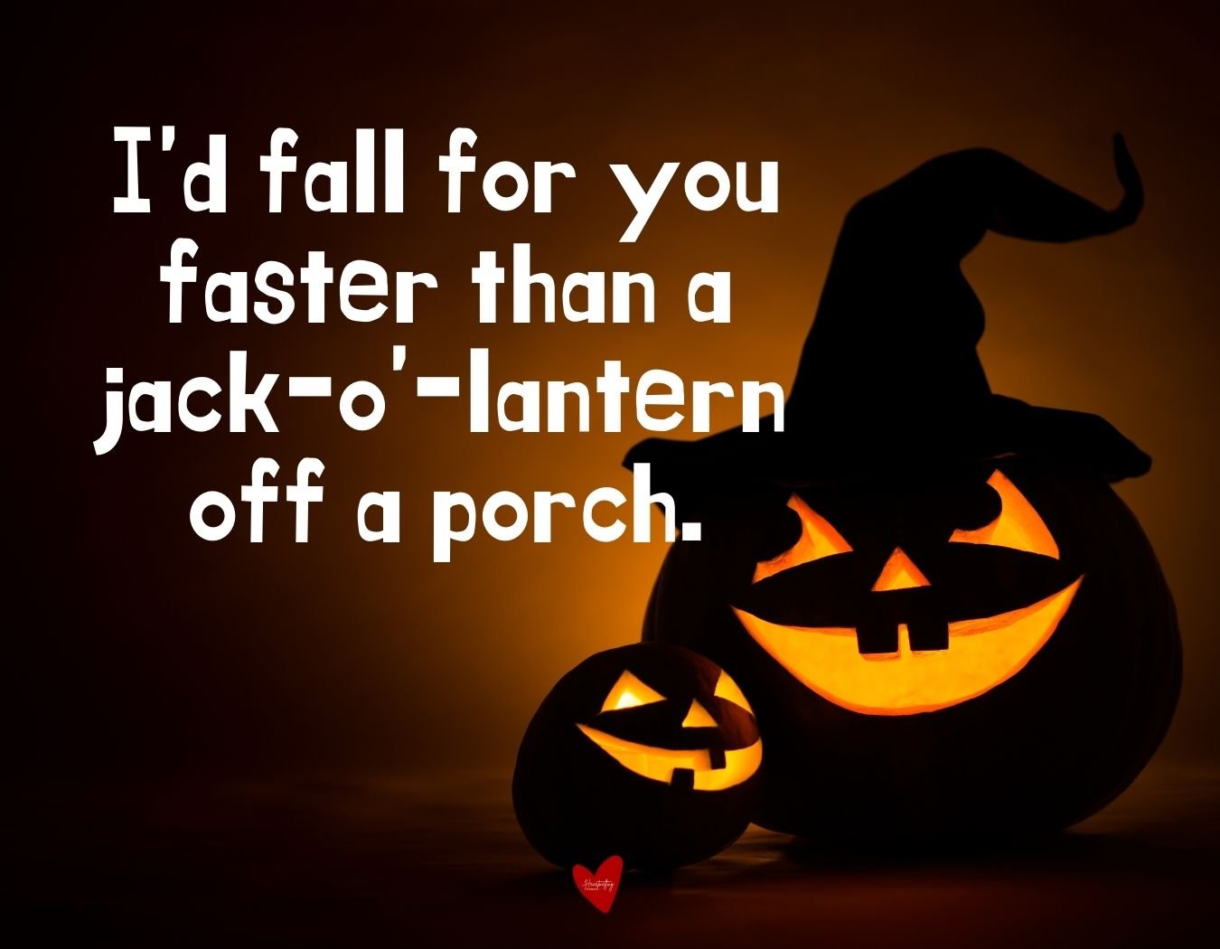 Halloween pickup line