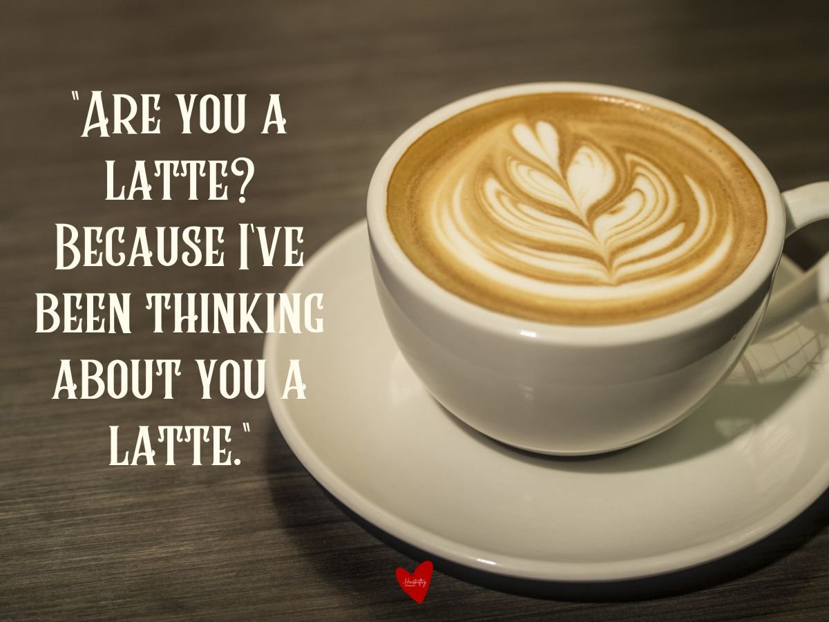 coffee chat up lines 